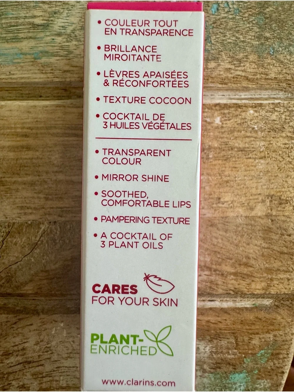 Clarins Lip Comfort Oil - 13 Mint Glam 7 mL